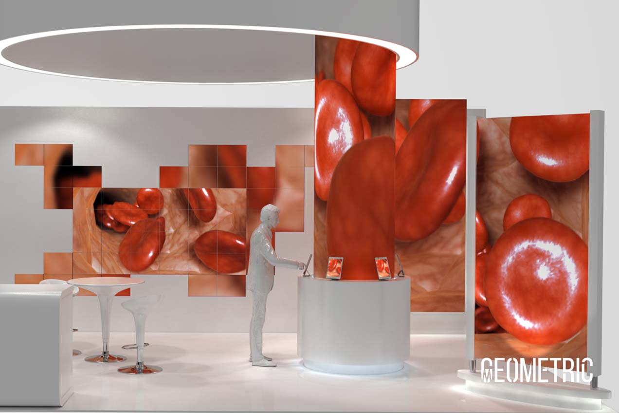 3D booth design by Geometric Medical
